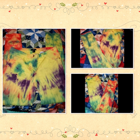 Tie Dyed Pants
